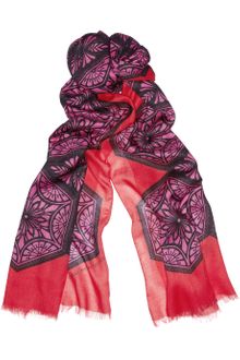 Jonathan Saunders Victoriana Printed Modal Blend Scarf - Lyst
