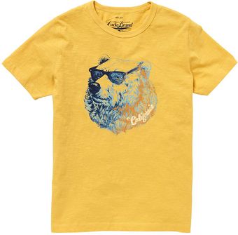 Lucky Brand Sun Bear Tshirt - Lyst