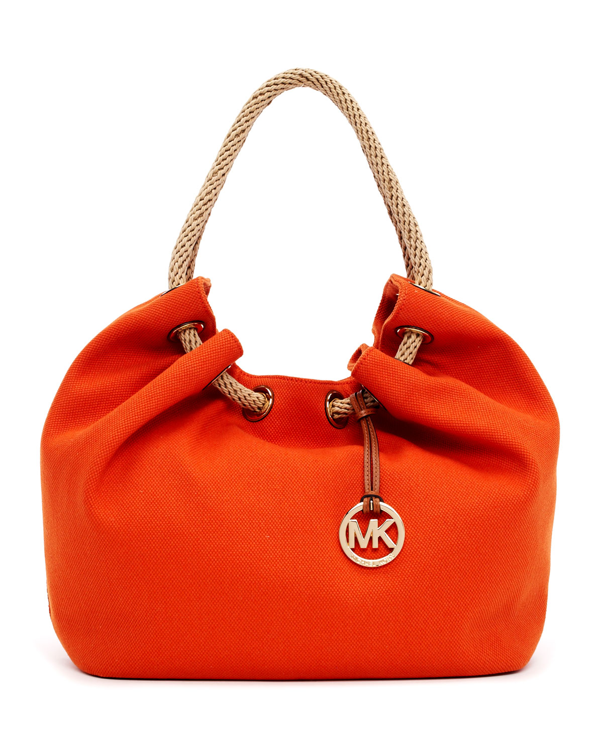 Michael Michael Kors Large Marina Canvas Shoulder Tote Bag in Orange ... Michael Michael Kors Large Marina Canvas Shoulder Tote Bag in Orange ...