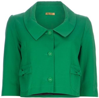 Peter Jensen Cropped Jacket - Lyst