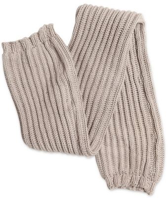 Rick Owens Thick Cotton Ribbed Knit Leg Warmers - Lyst