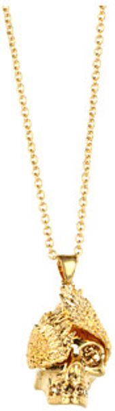 Alexander McQueen Skull Pendant Wings - Lyst