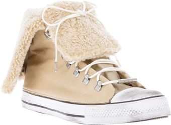 Dioniso Shearling Lined Sneaker - Lyst