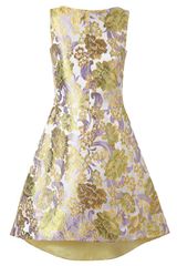 Osman Yousefzada Floral Brocade Dress