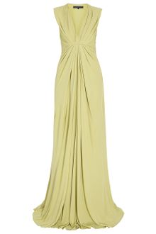 Elie Saab Ruched Det Jersey Dress - Lyst