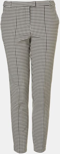 Topshop Houndstooth Cigarette Pants - Lyst