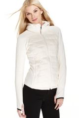Calvin Klein Hooded Fleece Quilted