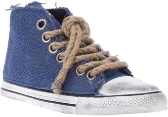 Dioniso Jute Hitop Sneaker - Lyst