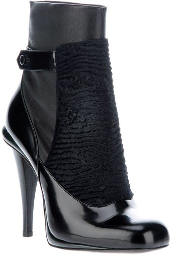 Fendi Insert Stiletto Boot - Lyst