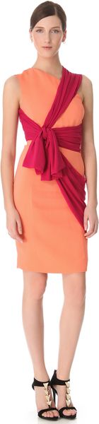Viktor & Rolf Structured Crepe Dress - Lyst