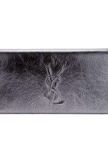 Yves Saint Laurent Metallic Clutch - Lyst