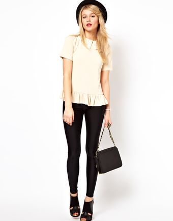 ASOS Collection Legging in Shimmer Effect - Lyst