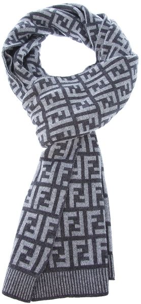 Fendi Logo Scarf - Lyst