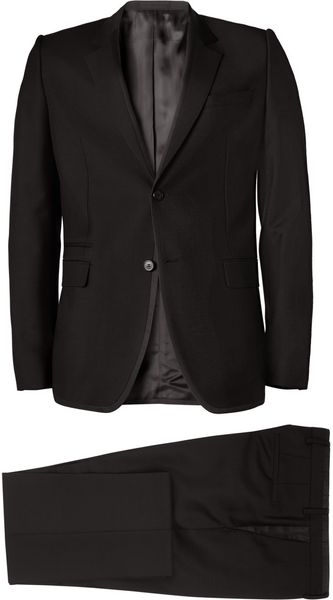 Givenchy Slimfit Contrasttrim Wool and Mohairblend Suit - Lyst