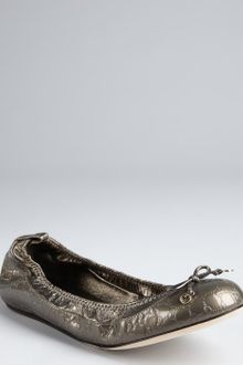 Gucci Patent Bow Ballet Flats - Lyst