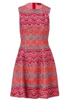 Missoni Mandarin granite Patterned Knit Dress - Lyst