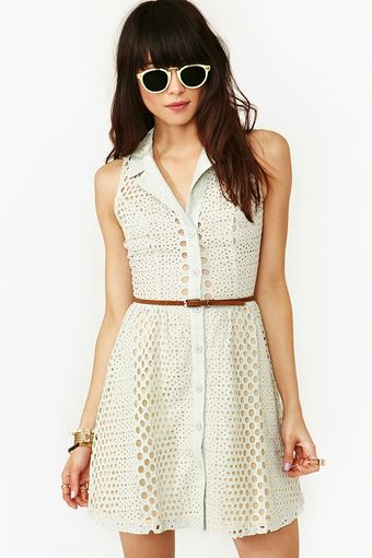 Nasty Gal Bubbly Lace Dress - Lyst