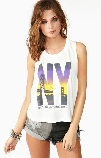 Nasty Gal New York Nights Tank - Lyst