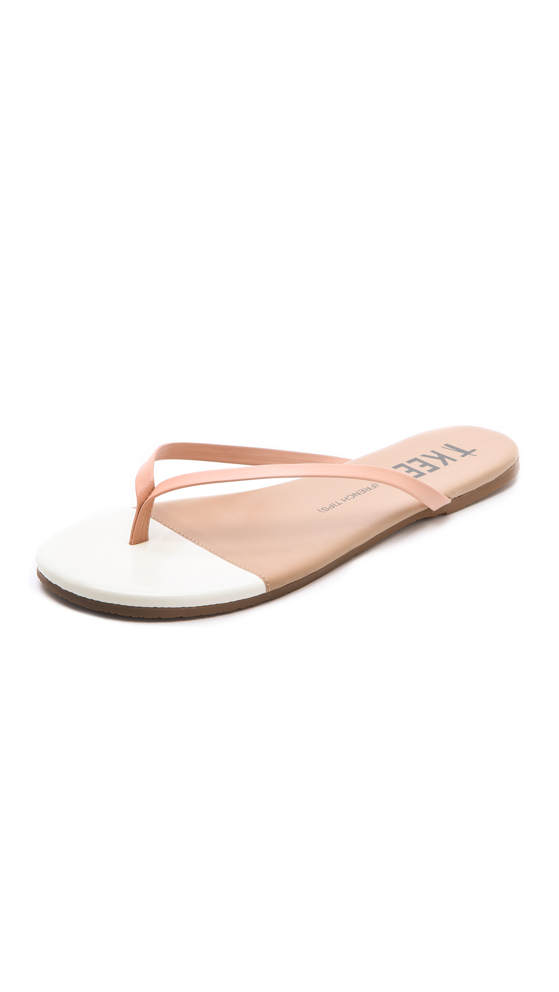 Tkees French Tips Flip Flops in Beige (ivory) | Lyst