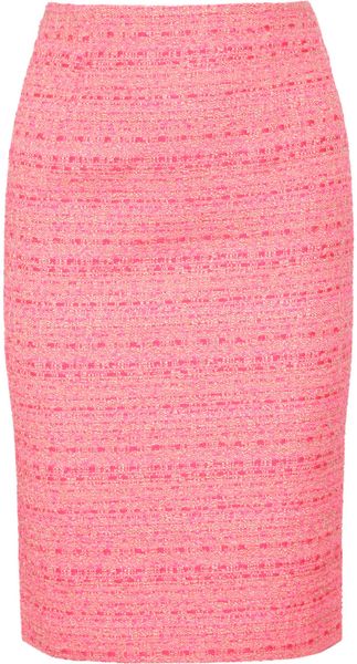 Giambattista Valli Tweed Pencil Skirt - Lyst