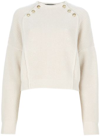 Isabel Marant Ribbed Sweater - Lyst