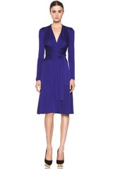 Issa Dress on Issa Wrap Dress In Indigo In Blue  Indigo    Lyst