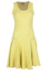 Lanvin Tweed Sleeveless Dress