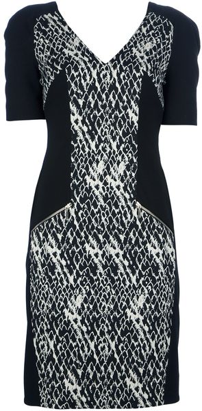Matthew Williamson Printed Panel Dress - Lyst