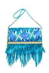 Matthew Williamson Escape Snakefaze Embellished Beach Bag