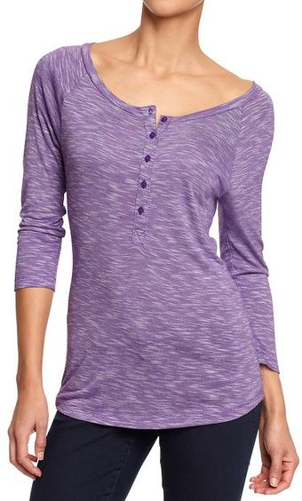 Old Navy Raglansleeve Henleys - Lyst