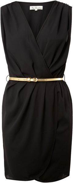 True Decadence Crossover Belted Dress - Lyst