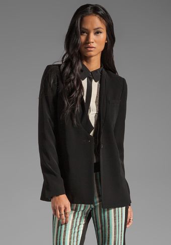 10 Crosby by Derek Lam One Button Jacket - Lyst