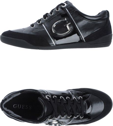 guess black sneakers