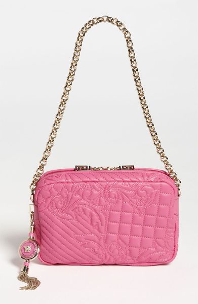 Versace Embroidered Shoulder Bag versace vanitas embroidered leather shoulder bag in purple Versace Embroidered Shoulder Bag versace vanitas embroidered leather shoulder bag in purple