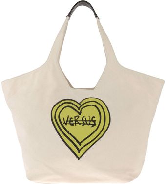 Versus  Large Fabric Bag - Lyst