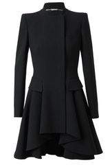 Alexander McQueen Techno Crepe Coat