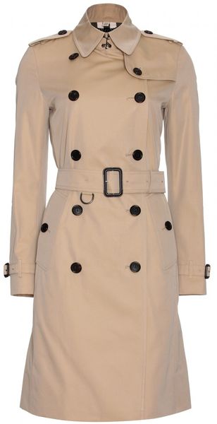 Burberry Kensington Trench Coat - Lyst