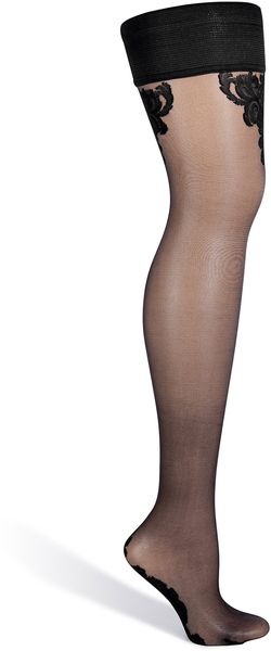 Fogal Stay Up Thigh High Stockings - Lyst