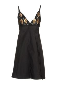 Jil Sander Navy Short Dress - Lyst