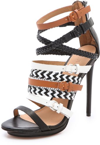 L.a.m.b. Jessie Strappy Sandals - Lyst