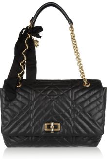 Lanvin The Happy Large Quilted Leather Shoulder Bag - Lyst