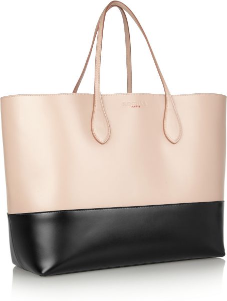 rochas leather tote