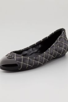 Tory Burch Kaitlin Quilted Ballet Flat - Lyst