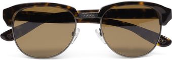 Bottega Veneta Tortoiseshell Dframe Sunglasses - Lyst