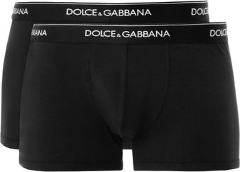 Dolce & Gabbana Twopack Stretchcotton Boxer Briefs - Lyst