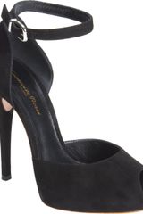 Gianvito Rossi Peep Toe Platform Sandal
