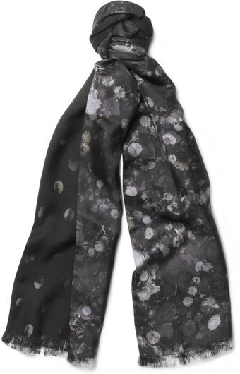 Paul Smith Double faced Printed Scarf - Lyst