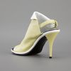 Balenciaga Balenciaga Waqg0 Paille Blanc Leather in Yellow - Lyst