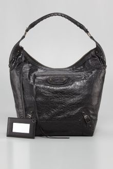 Balenciaga Classic Neo Hobo Bag Black - Lyst