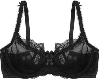Elle Macpherson Evening Luau Lace and Stretch satin Underwired Bra - Lyst